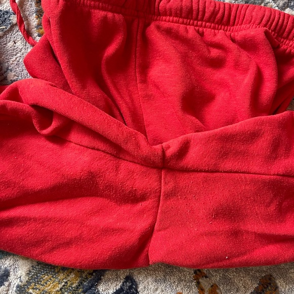 Aviator Nation Red/White Checkered Sweatpants - Picture 6 of 8